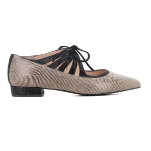 Zapato Taupe/negro