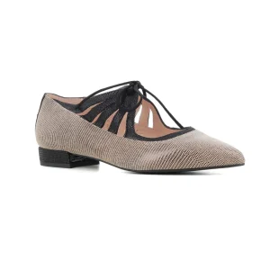 Zapato Taupe/negro