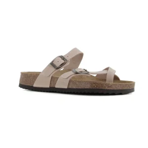Sandalia Dedo Bio Taupe